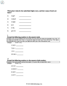 5th grade summer packet by little tots learning tpt