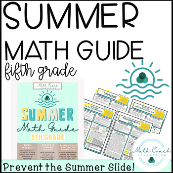 Preview of 5th Grade Summer School Math Practice Resource