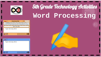 Preview of 5th Grade ELA Technology Activities - PowerPoint (Creative Writing ONLY)