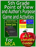5th Grade Test Prep - Point of View and Author's Purpose G