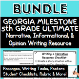 5th Grade ULTIMATE Georgia Milestone Writing Bundle