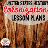 5th Grade US History - Colonization Lesson Plans Freebie