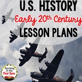 5th Grade US History - Early 20th Century Lesson Plans Freebie