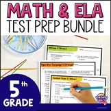 5th Grade ELA & Math Test Prep Review Games & End of the Y