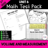 Volume and Measurement Printable Test Pack {5th Grade Unit 6}