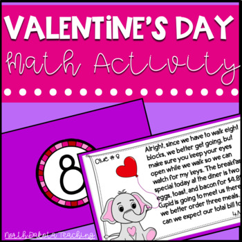 Preview of 5th Grade Valentine's Day Math Activity