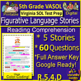 5th Grade Virginia SOL Figurative Language Practice R.5.4.