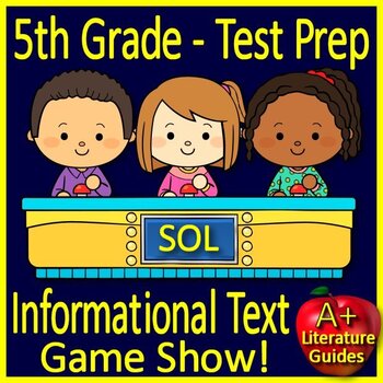 Preview of 5th Grade Virginia SOL Reading Informational Text Game Show
