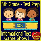 5th Grade Virginia SOL Reading Informational Text Game Show