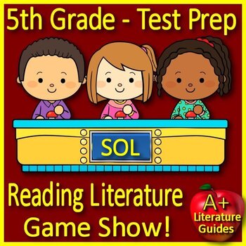 Preview of 5th Grade Virginia SOL Reading Literature Game Show