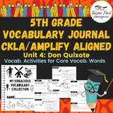 5th Grade Vocabulary Journal (CKLA/Amplify Aligned) Unit 4