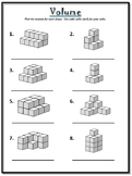 5th Grade: Volume of Irregular Shapes II - Unit Cubes