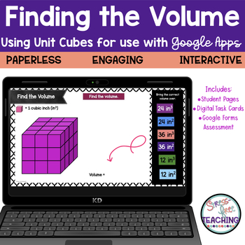 Preview of Volume Measurement with Cubic Units - 5th Grade Digital Practice