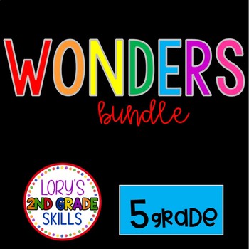 Preview of 5th Grade WONDER BUNDLE