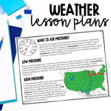 5th Grade Weather Lesson Plans - NC Essential Science Stan