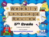 5th Grade Weekly Language Review
