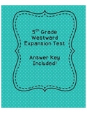 5th Grade Westward Expansion Assessment