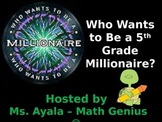 5th Grade Who Wants to Be a Millionaire STAAR Review Quiz 