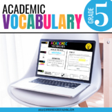 5th Grade Word of the Week: Digital vocabulary activities 