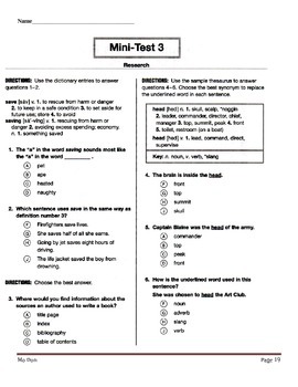ccss fifth grade language arts worksheets by mo don tpt