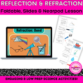 5th | Science | Reflection/Refraction | Vocabulary Foldabl