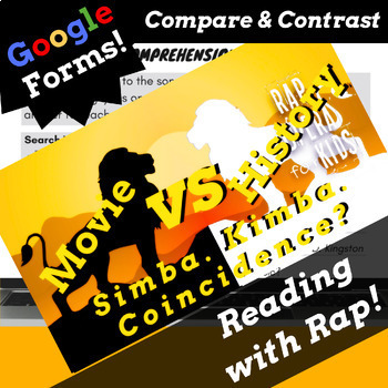 Preview of 5th and 6th Grade Compare and Contrast Two Texts Passage Activity