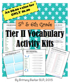 5th and 6th Grade Tier 2 Vocabulary Kits