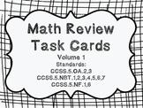 5th grade Common Core Math Review Set 1