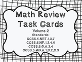 5th grade Common Core Math Review Set 2