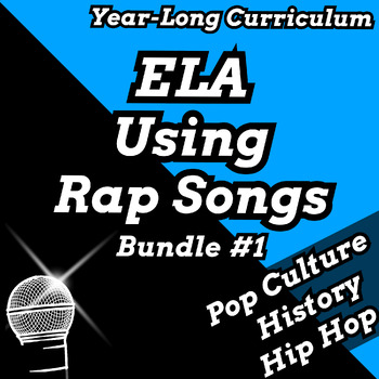 Preview of 5th grade Full ELA Year Long Reading Curriculum Using Rap Songs