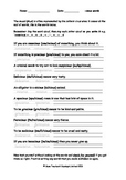 5th grade / Fifth grade Spelling & HANDWRITING Worksheets 