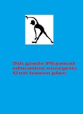 5th grade Physical Education energetic Unit lesson plan