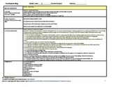 5th grade Science curriculum map for the year plans
