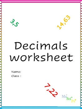 Preview of 5th grade decimals