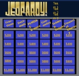 5thGrade Review Jeopardy