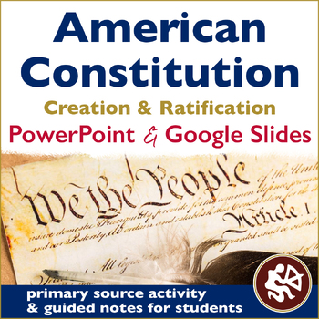 Preview of American Constitution PowerPoint & Google Slides | American History