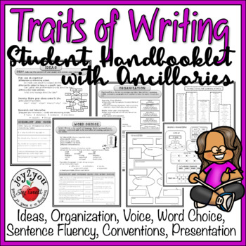 Preview of 6 + 1 TRAITS of WRITING  Quick Study With Ancillaries