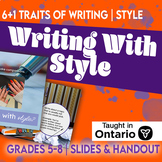 6+1 Traits | Writing With Style | Grades 5-8