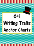 6+1 Writing Traits  Anchor Charts Signs/Posters (Carnival 