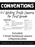 6 + 1 Writing Traits: Conventions Lessons (First Grade)