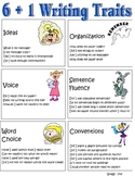6 + 1 Writing Traits poster 