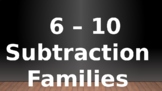 6-10 Subtraction Families Math Fluency Powerpoint (Abeka c