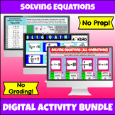 6.10A- Solving Equations Digital Activities