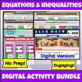 6.10A-Solving Equations/Solving Inequalities Digital Activities