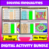 6.10A- Solving Inequalities Digital Activities
