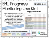 6-12 ENL Progress Monitoring Checklist-by class/grade *WID