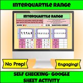 6.12C: Interquartile Range- Self Checking Activity