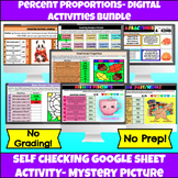 6.4G/6.5B: Percent Proportions- Digital Activities Bundle