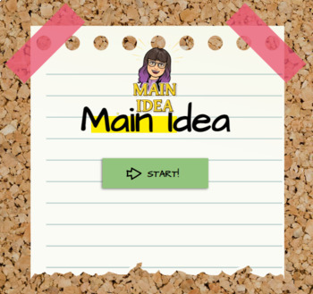 Preview of 6-8 Grade Main Idea Slides