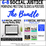 6-8 Social & Racial Justice Morning Meeting Slides & Stand